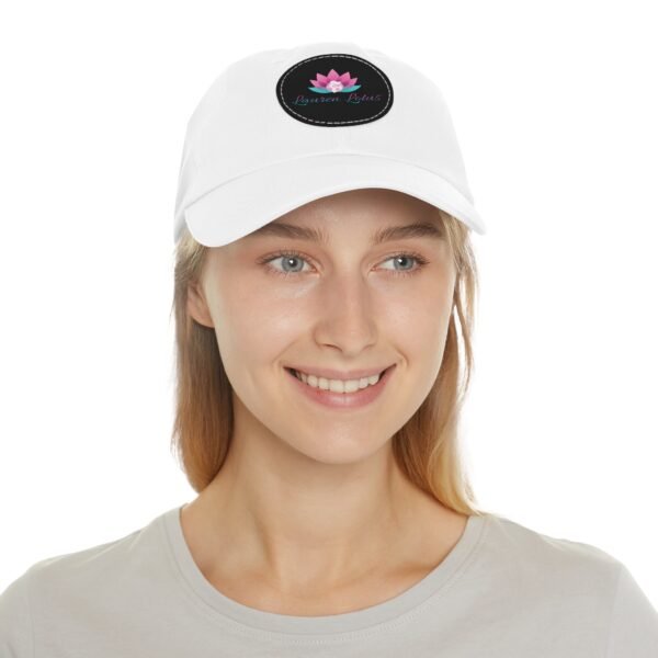 Lauren Lotus Color Logo Baseball Hat - Image 4