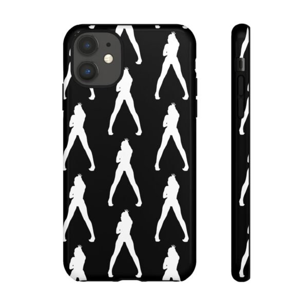 Custom Lotus Silhouette Tough iPhone Case
