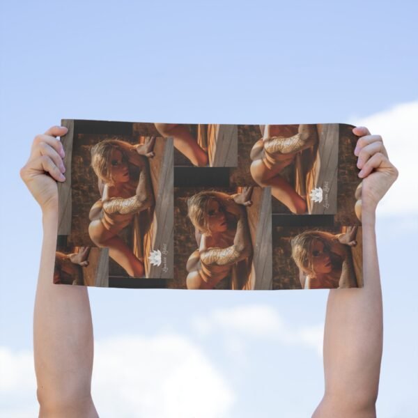 Lauren Lotus Jerk Hand Towel "Golden Hour" - Image 3
