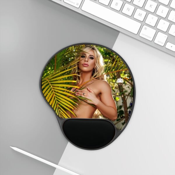 Lauren Lotus Jungle Mouse Pad With Wrist Rest - Image 3