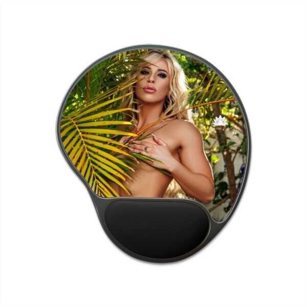 Lauren Lotus Jungle Mouse Pad With Wrist Rest