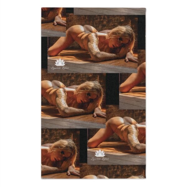 Lauren Lotus Jerk Hand Towel "Golden Hour"