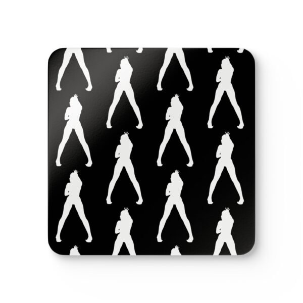 Lauren Lotus Custom Silhouette Patterned Coaster Set