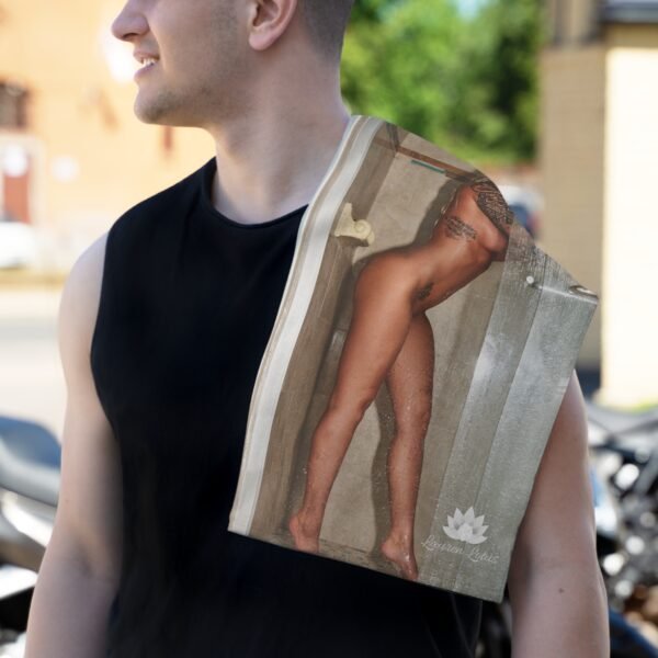 Lauren Lotus Jerk Hand Towel "Steamy Shower" - Image 4