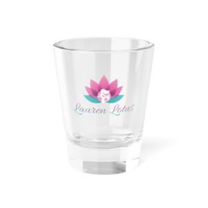 Lauren Lotus Color Logo 1.5oz Shot Glass
