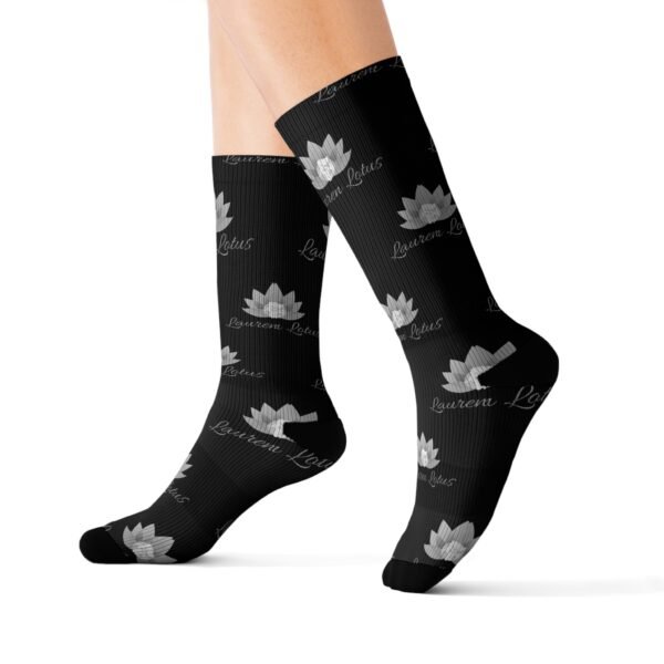 Lauren Lotus Logo Socks - Image 4
