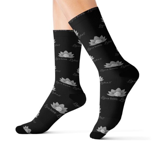 Lauren Lotus Logo Socks - Image 5
