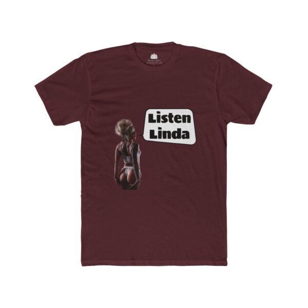 Lauren Lotus "Listen Linda Inside Joke" Men's Tee - Image 13