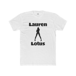 Lauren Lotus Black "Signature Silhouette" Tee