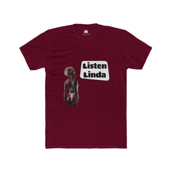 Lauren Lotus "Listen Linda Inside Joke" Men's Tee - Image 12