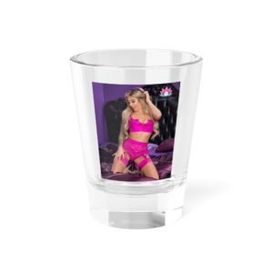 Lauren Lotus "Pink Paradise" Shot Glass, 1.5oz